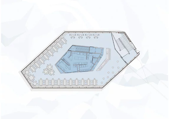 Design plans of the restaurant (Photo: Tilla Theus)