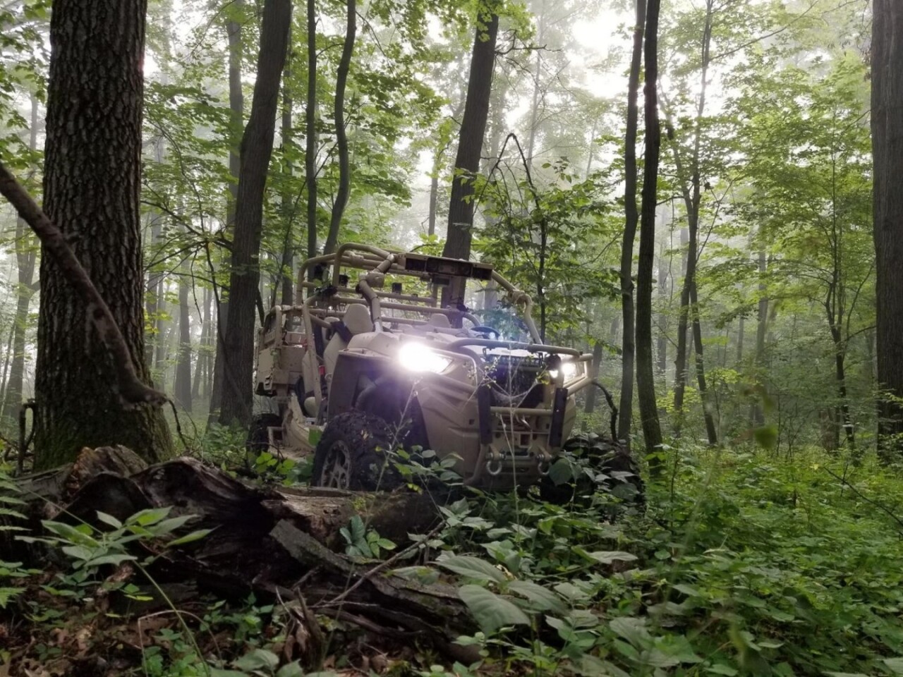 The MRZR X is a robotic, multi-role vehicle