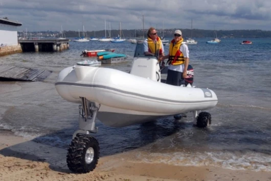 Amphibious on-water record
