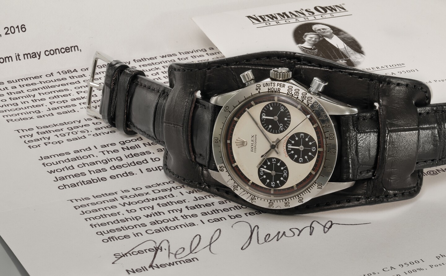 On October 26, 2017 , Paul Newman's Rolex Ref. 6239 wristwatch became the most valuable wristwatch in history when it sold for $17,752,500 at Phillips