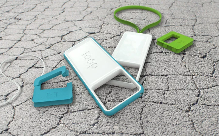 The motion bar tracks physical movement and interacts with the clip to record data