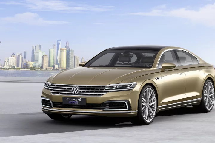 The Volkswagen C Coupé GTE concept was designed to appeal to the Chinese market