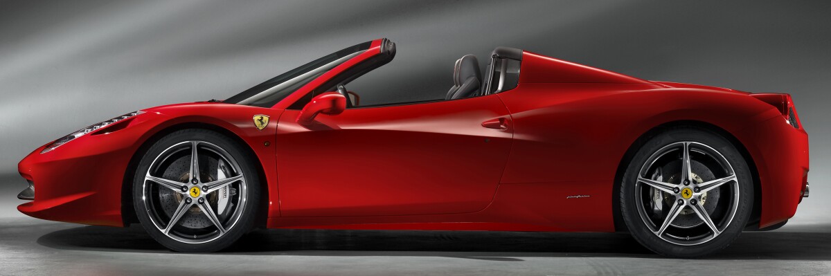Ferrari's new 458 Spider