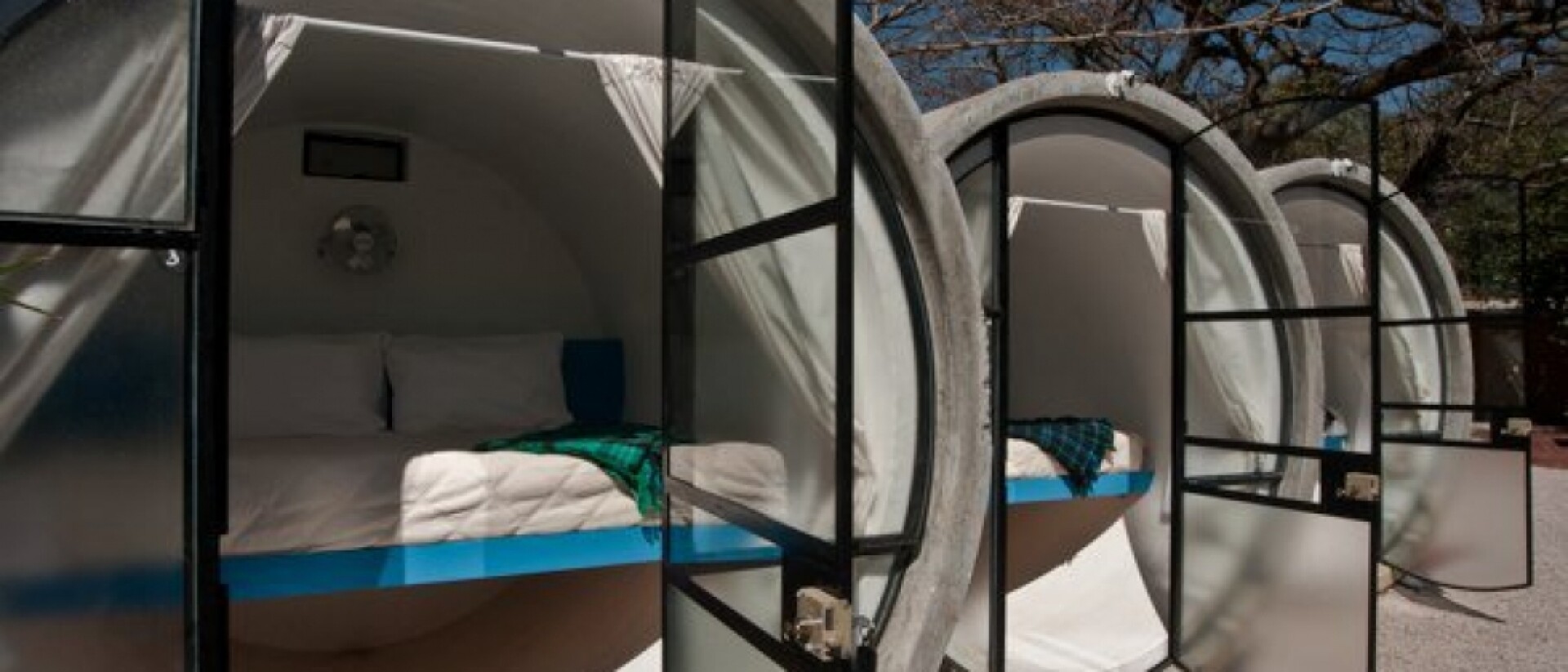 Mexico's recycled concrete tube hotel