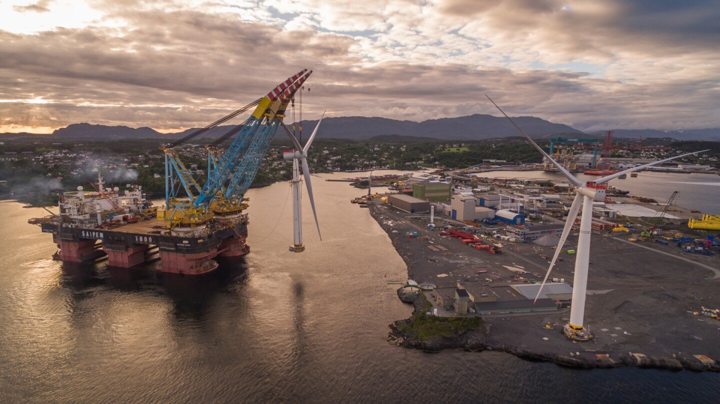 The Hywind Scotland Stability Frame won the Award for Structures in Extreme Conditions