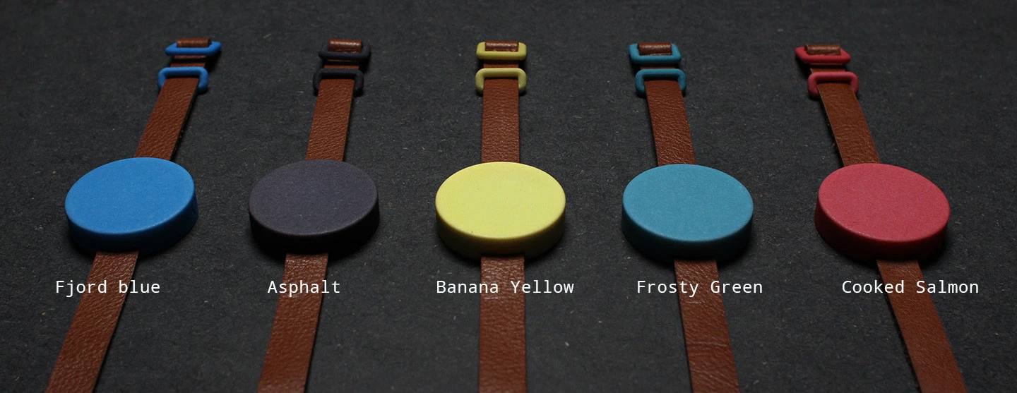 Durr comes in a range of different colors, though its design is as plain and simple as they come