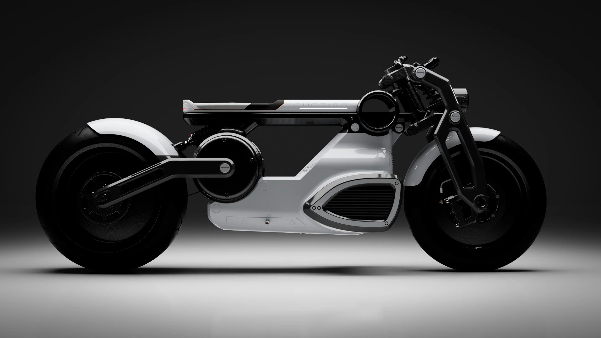 The Zeus Cafe electric motorcycle certainly has a look all its own