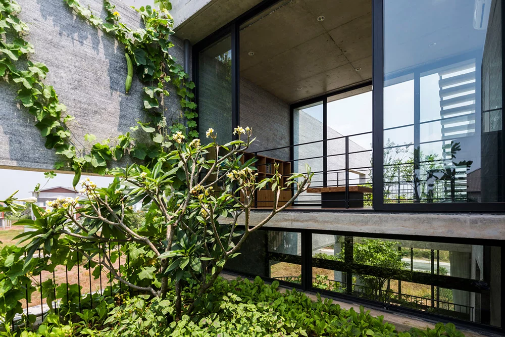 House for Trees, in Hochiminh City, Vietnam by Vo Trong Nghia architects. A winner under the "Multi-family housing" category of the 2018 International Architecture Awards, this urban dwelling looks to reconnect its city residents with nature and the sprawling rainforests