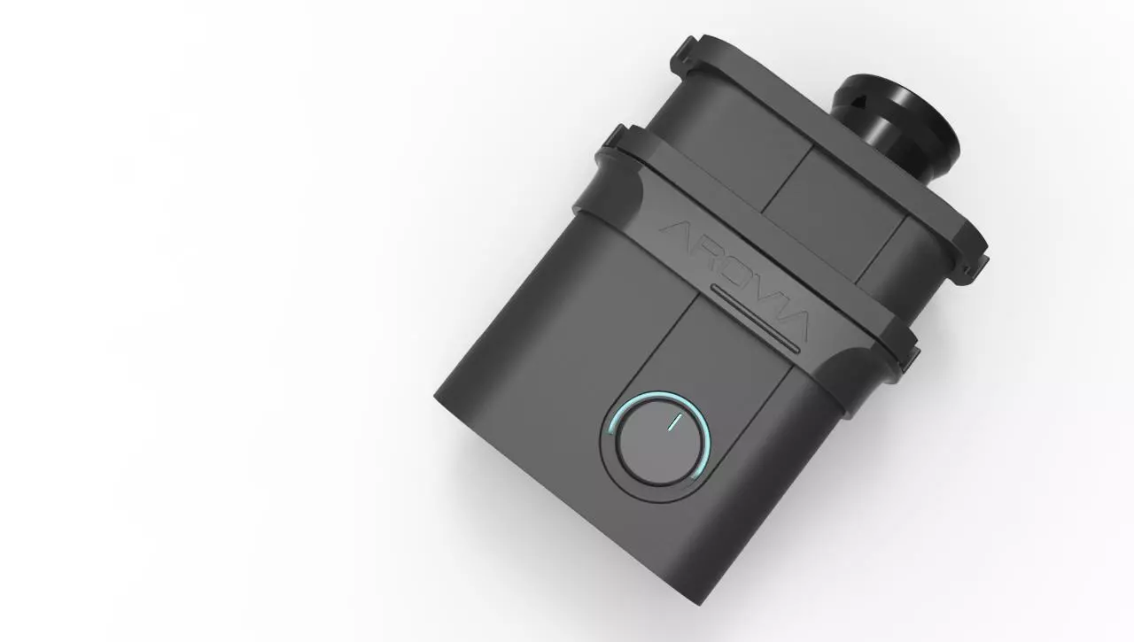 The SPUD rear-projector unit