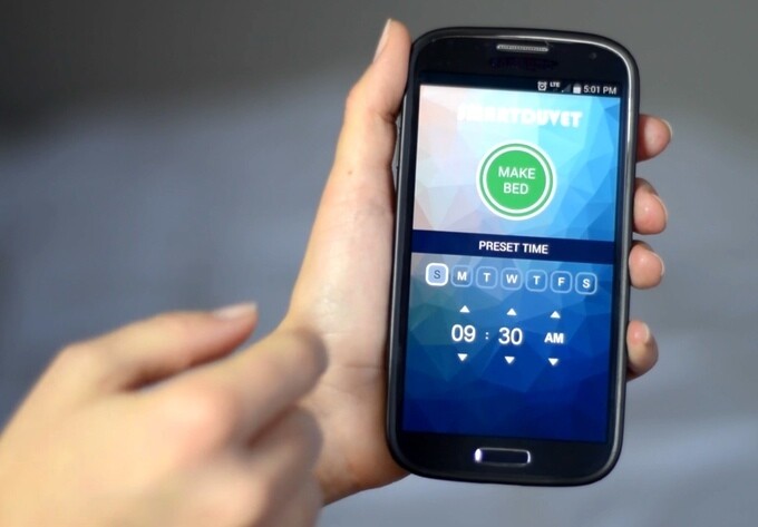 Smartduvet: there is actually an app for that