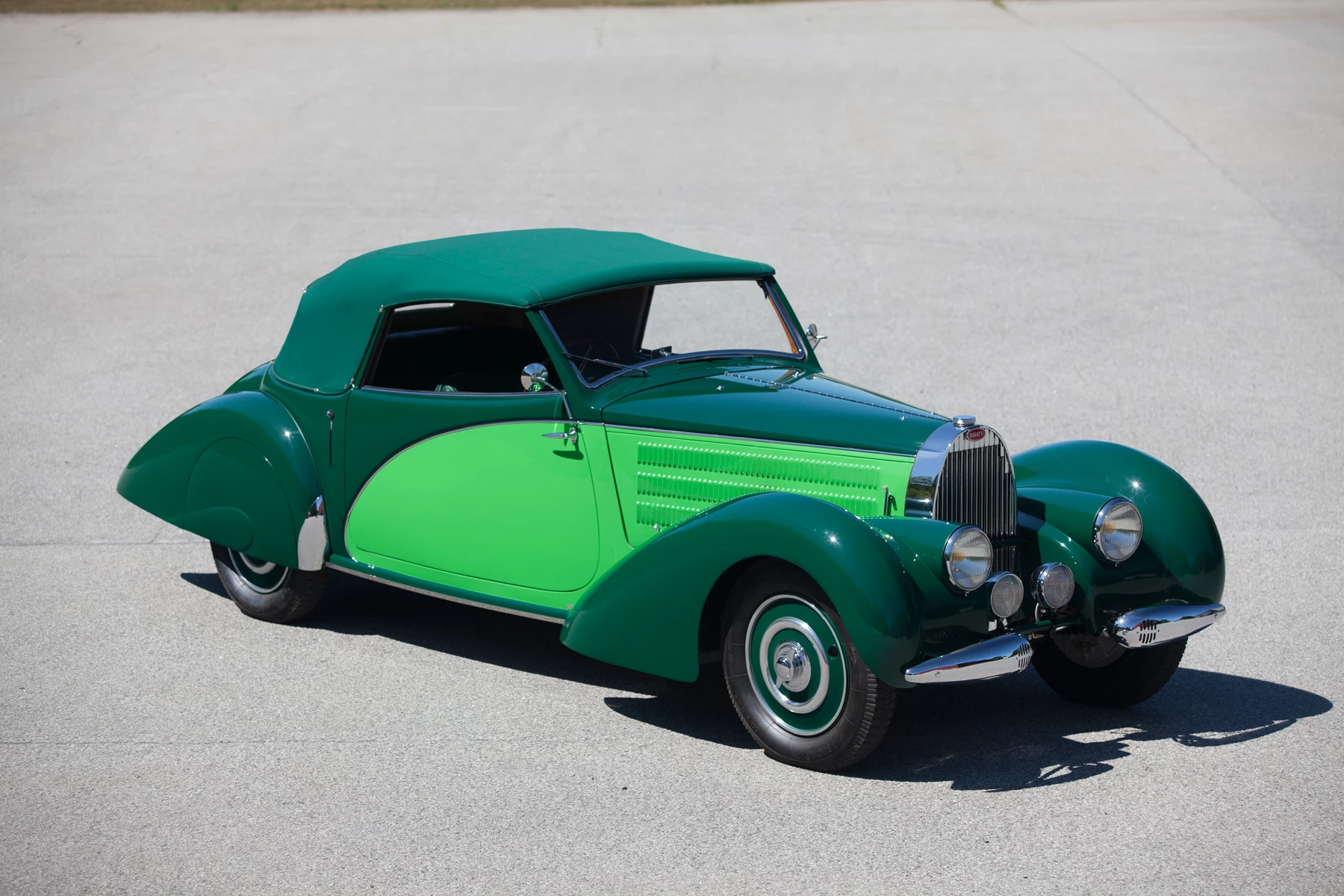 No Sale | 1938 Bugatti Type 57 Cabriolet | High Bid: $1,040,000 | Gooding & Company | Geared Online | 7 August 2020 | Lot 52 | Estimate: $1,300,000 to $1,600,000 | Official Gooding & Co Auction Page