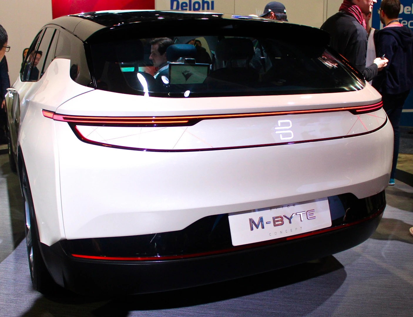Byton M-Byte electric SUV concept