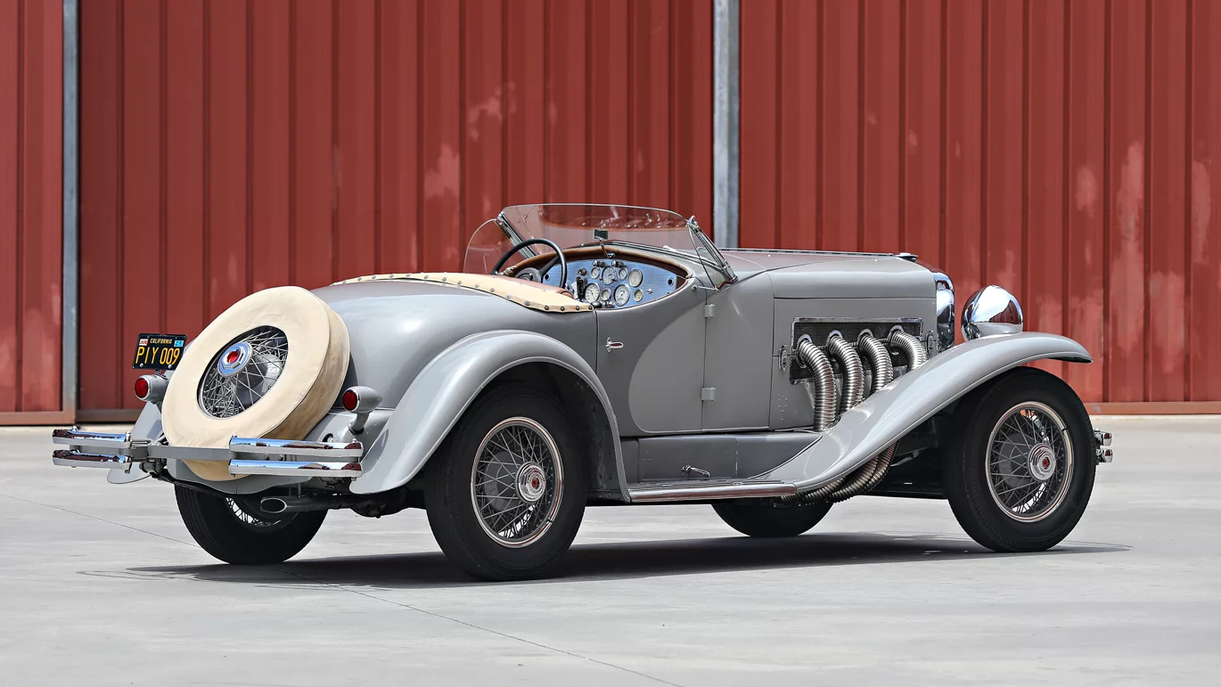 2018 Monterey Car Week Auction Report | 1935 Duesenberg SSJ | Sold for: $ 22,000,000 (most valuable American car and the most valuable pre-WW2 car sold at auction) | Estimate: $10,000,000 plus | Auction: Gooding & Co | Lot 035 | Official Description
