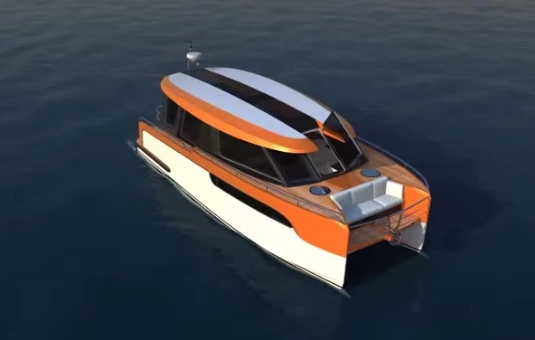 DutchCatTwelve boasts a 2.2 m (7.2 ft) ceiling height in the lounge and bathrooms and 2.1 m (6.9 ft) in the cabins, making it feel more like a home rather than a yacht