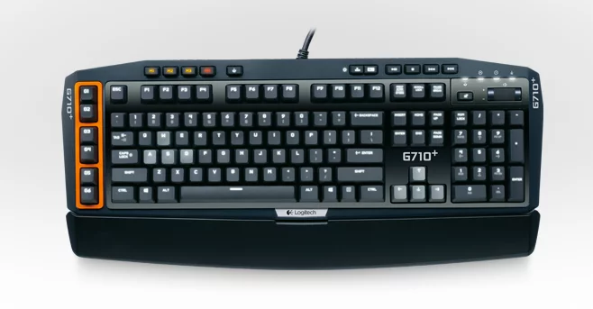 The G710+ from the front
