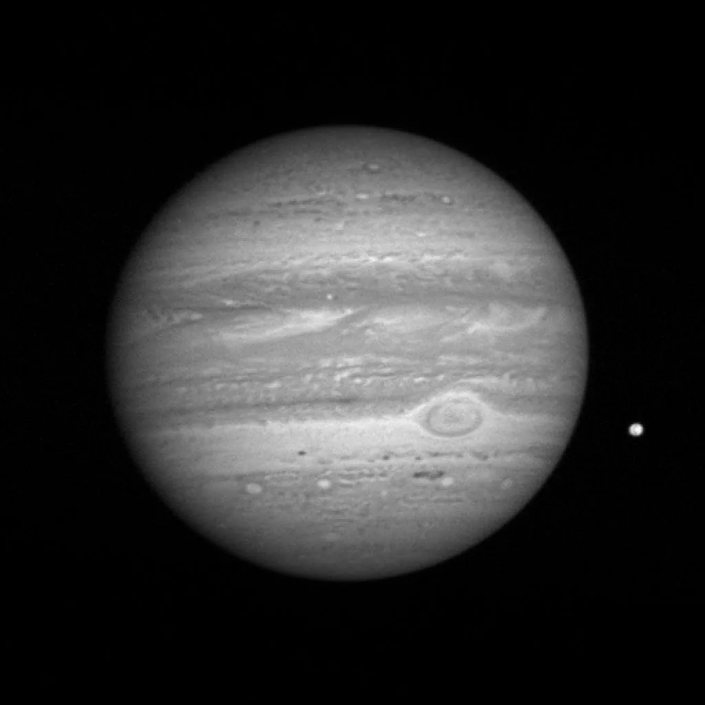 Closeup photo of Jupiter taken by New Horizons on its flyby - which also gave it a 14,000kmh gravity assisted speed boost on its way to Pluto
