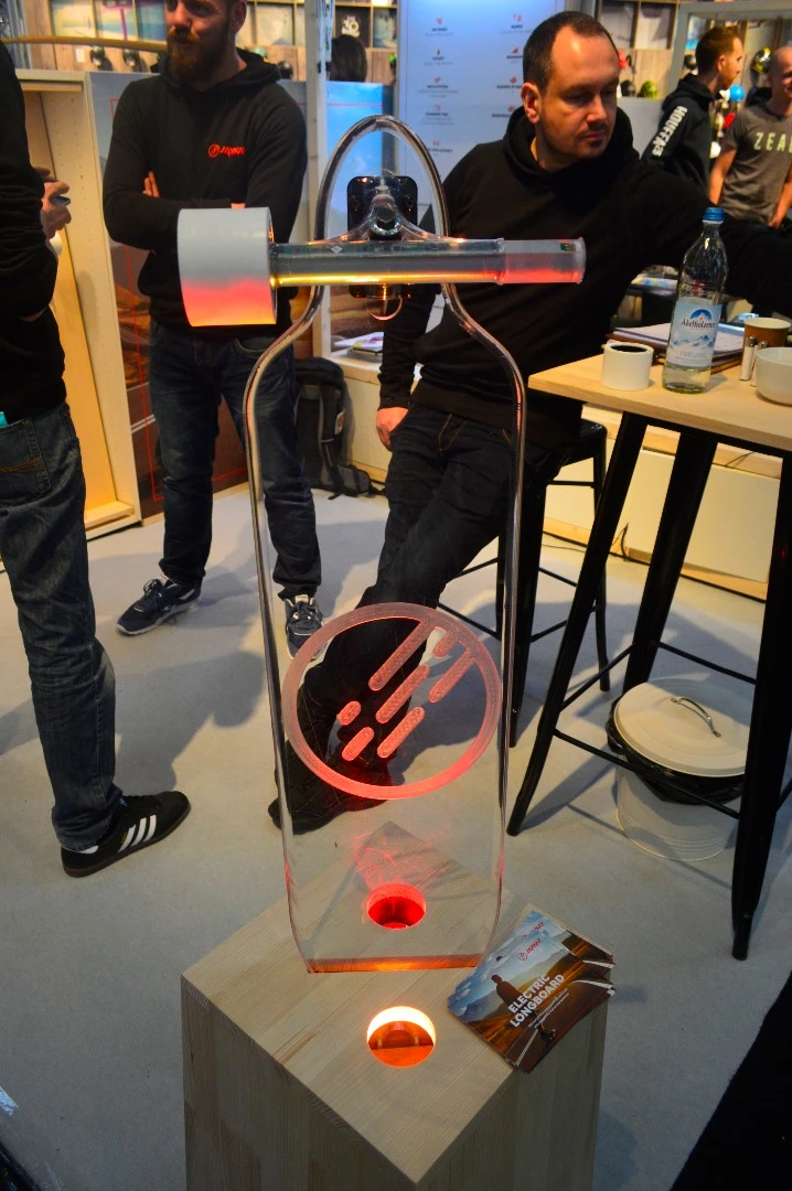 Germany's JayKay offers electrified trucks to turn a standard longboard into an e-board