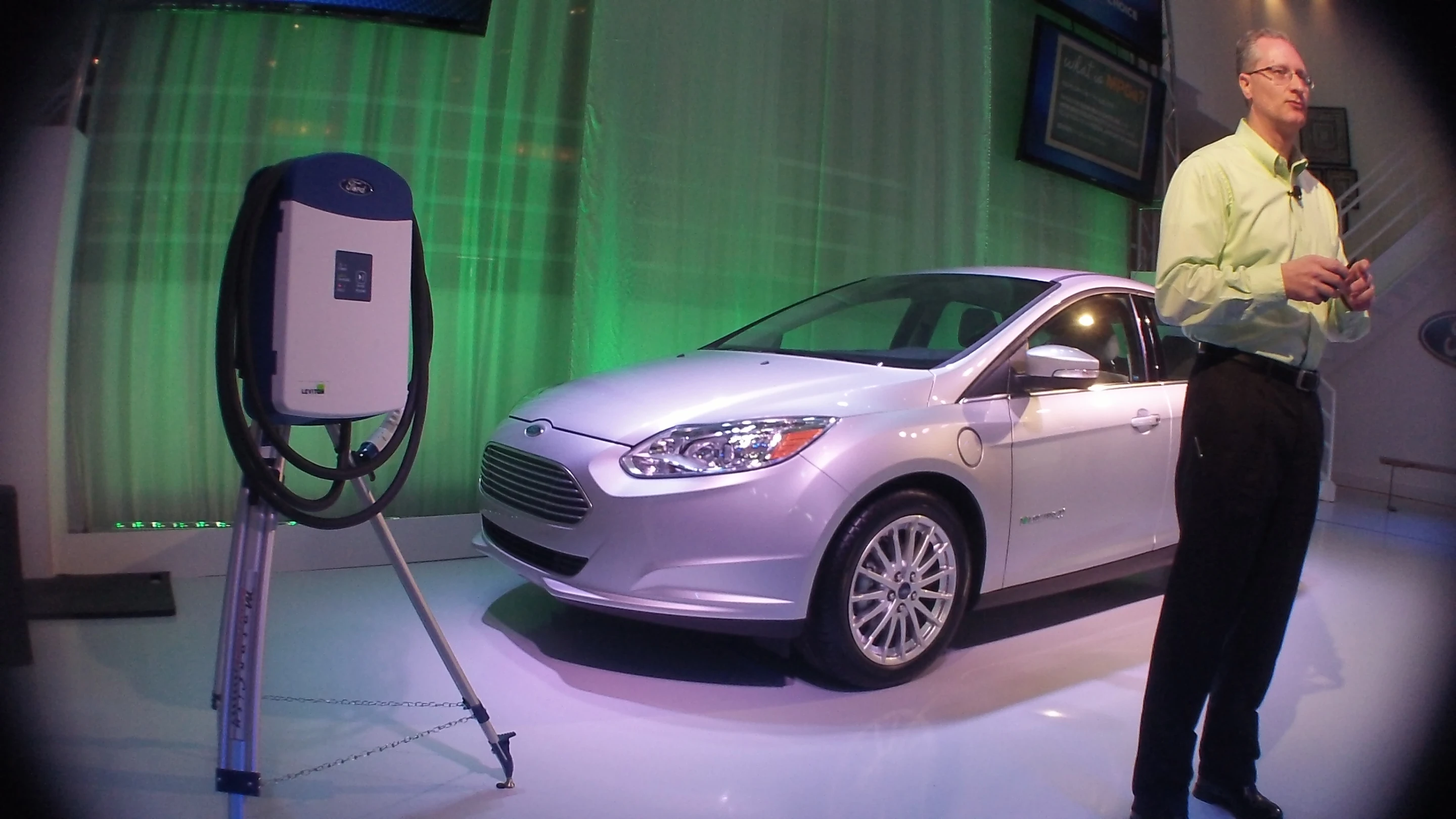 Eric Kuehn, Chief Nameplate Engineer for the Focus Electric gave us the low-down on what's new in this EV