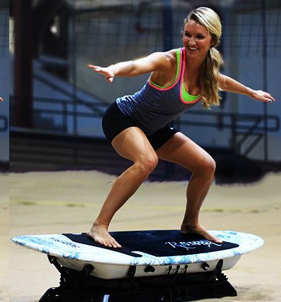 The RipSurfer X is claimed to build core stability