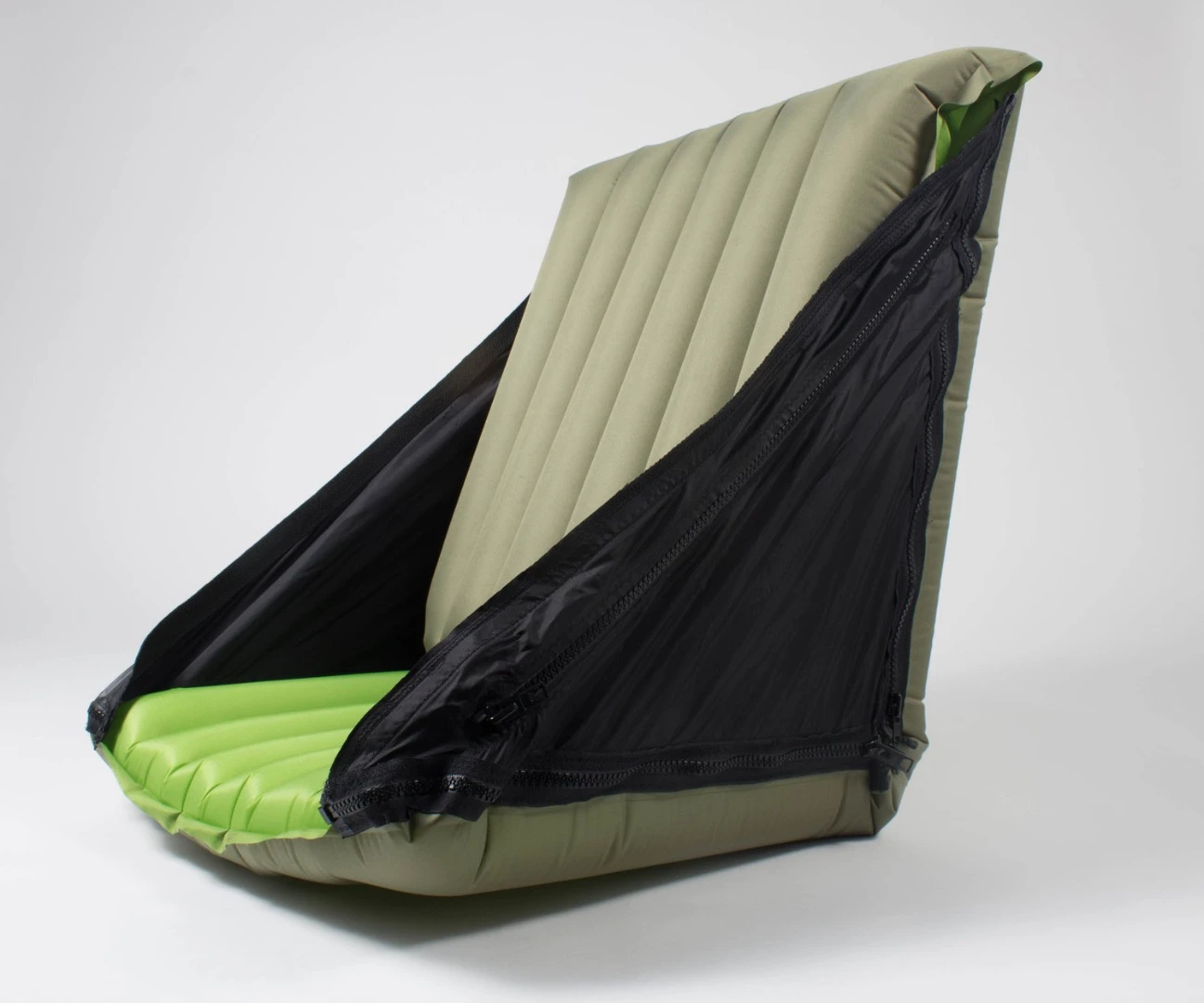 The PacBack in chair form