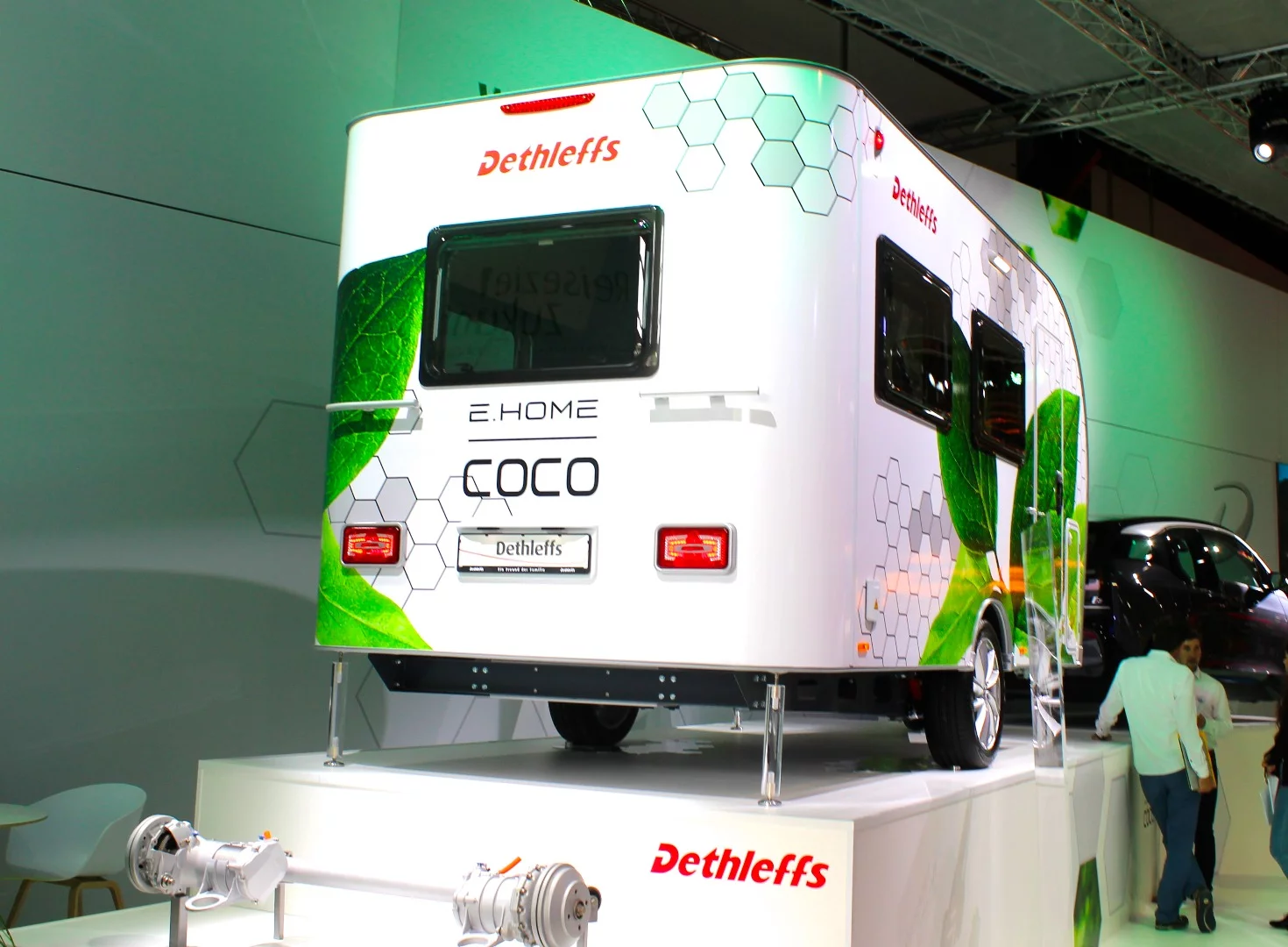 Dethleffs presents the world's first electric caravan