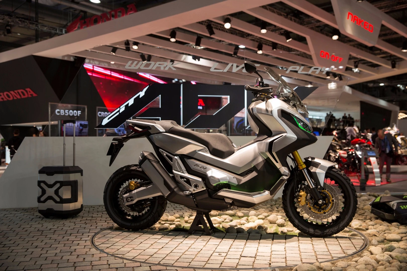 The City Adventure concept at the 2015 EICMA show