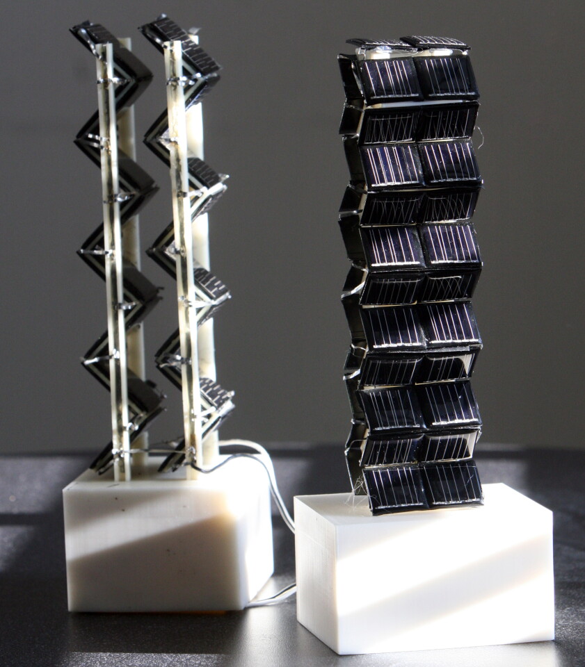 3d Solar Towers Offer Up To Times More Power Output Than Traditional Flat Solar Panels
