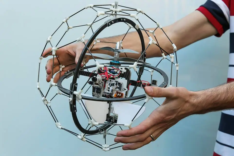 How drones can be prevented from crashing into things, or at least in a way that doesn't put and end to their flight, is a legitimate problem for this burgeoning technology