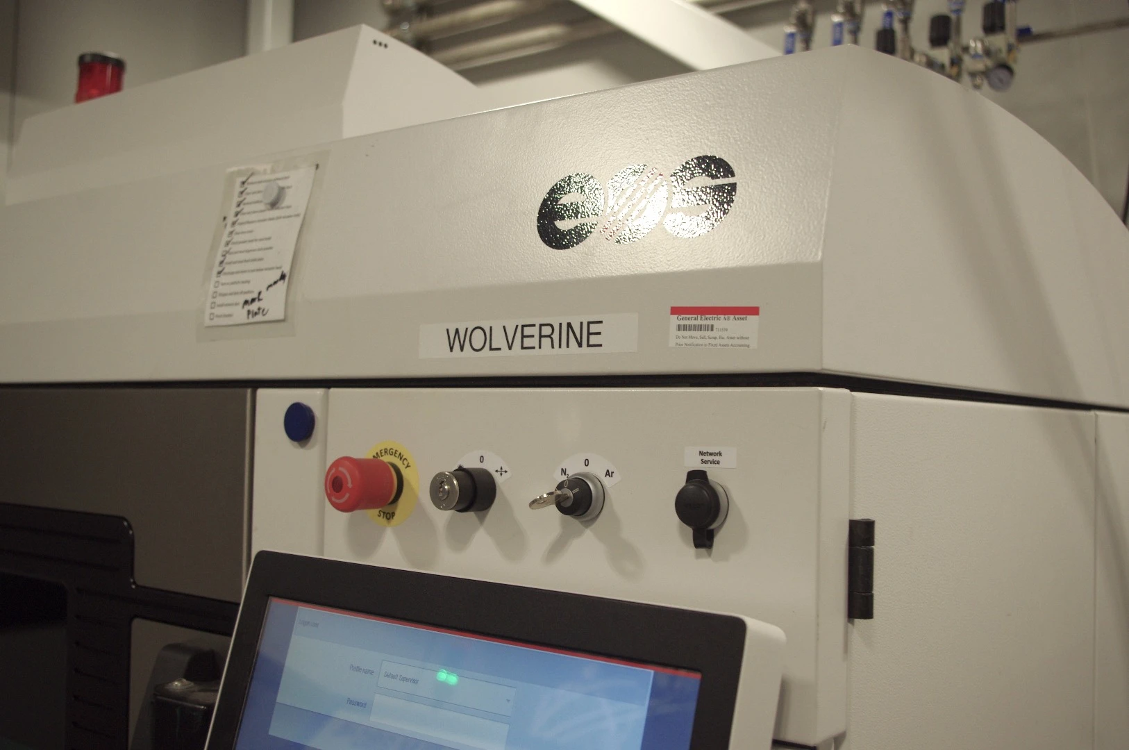 Some of the printers got to change from villain to superhero names once they started performing to the standards the engineers expected