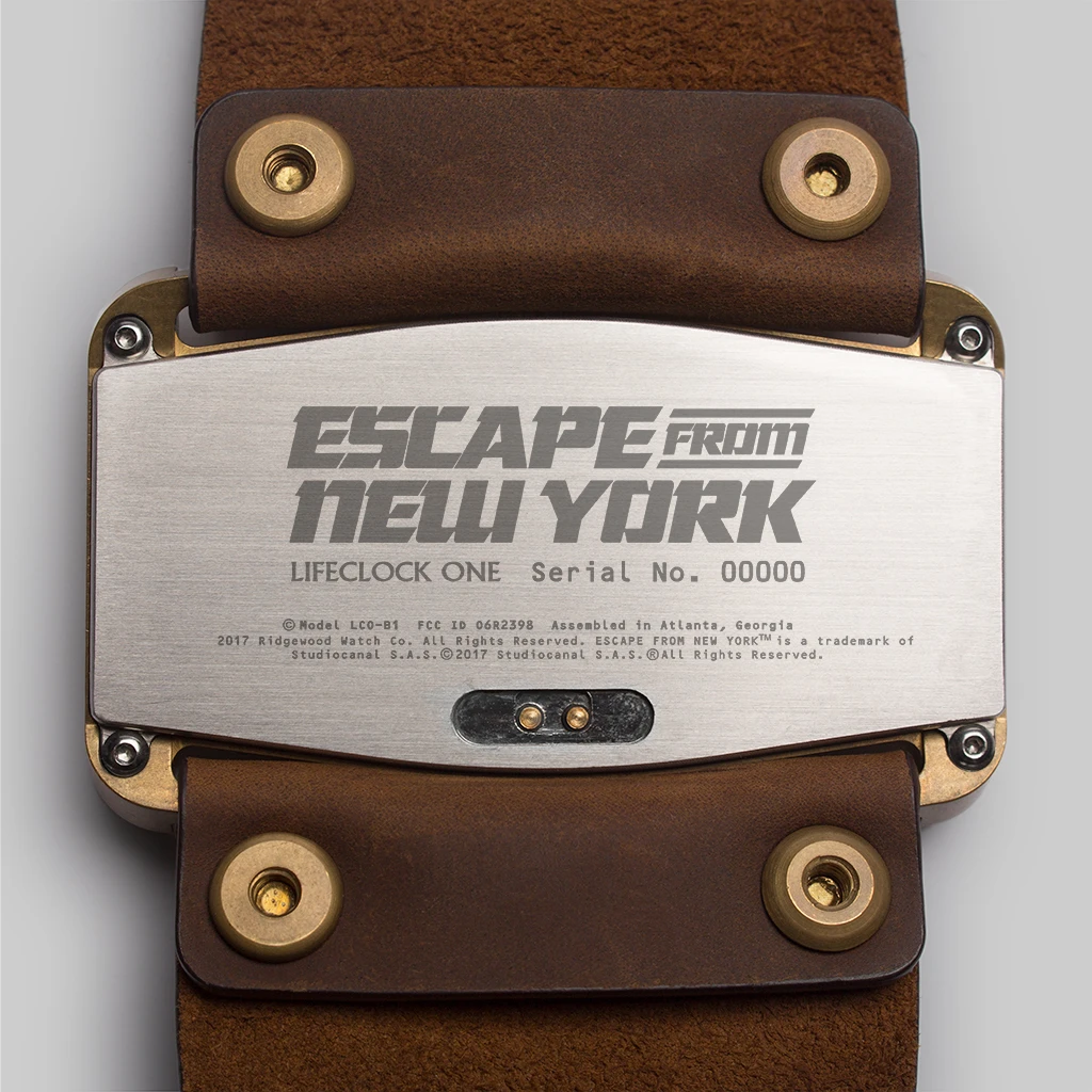 Available Lifeclock One engraving