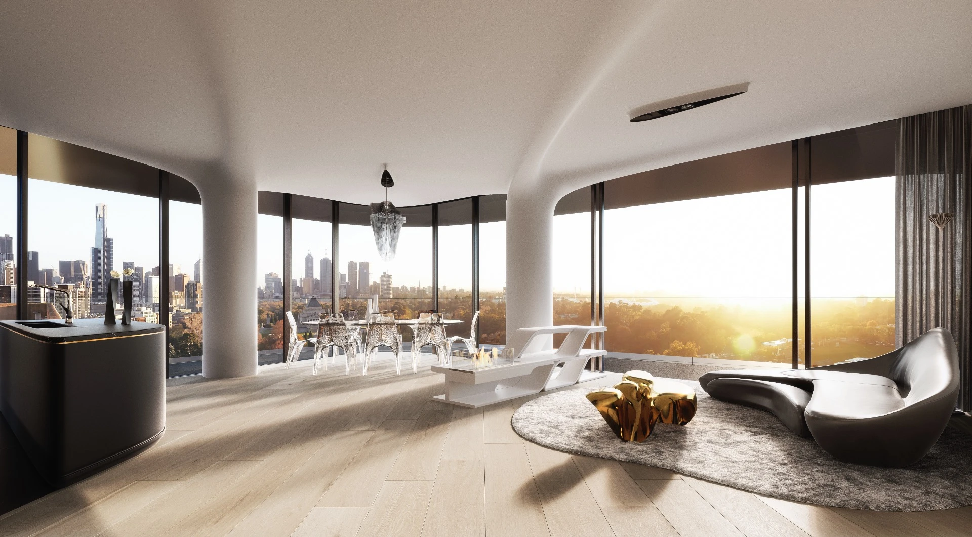 The Mayfair Residential Tower's residences would range between one and five bedrooms