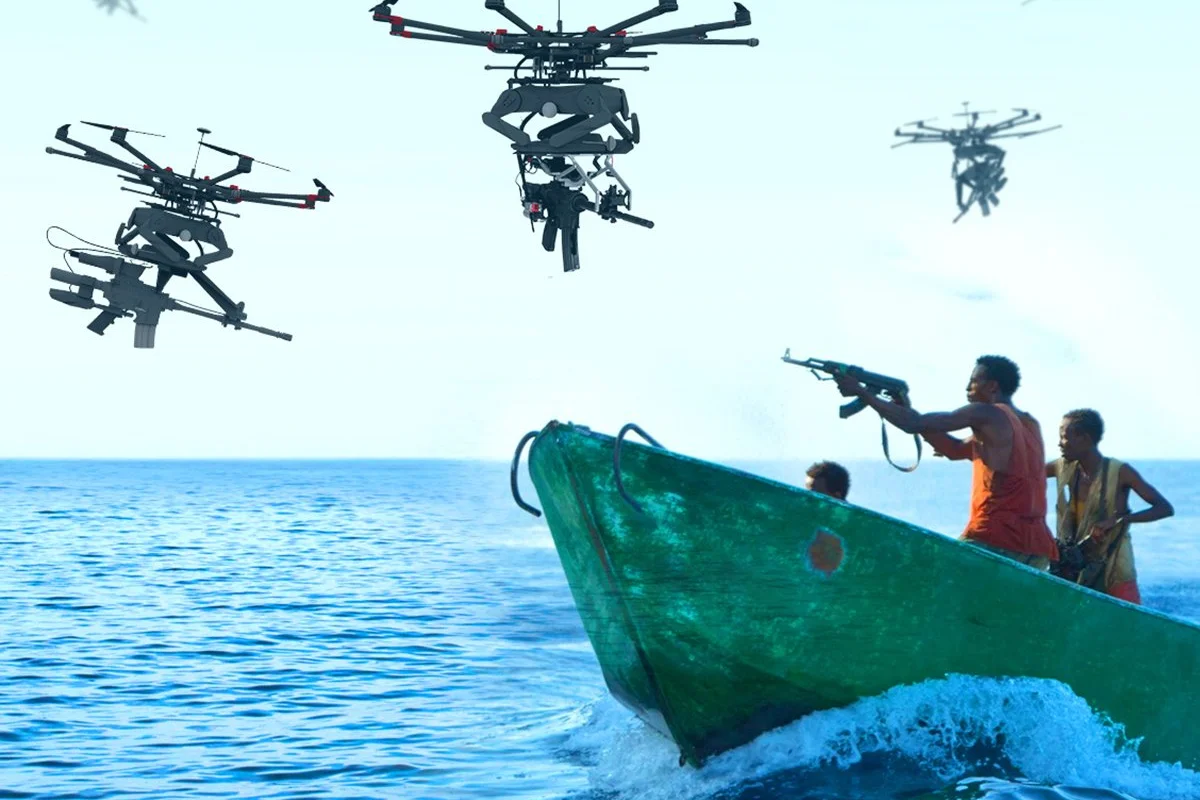 Drones with guns are coming