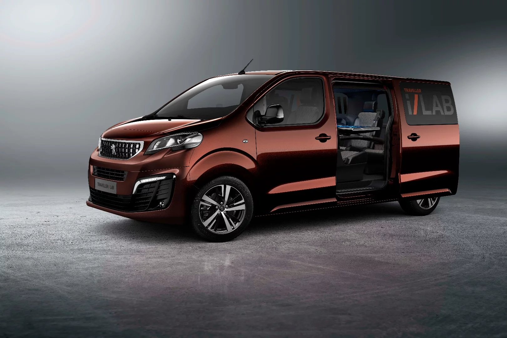 The Peugeot Traveller i-Lab is a concept of what business shuttles could be