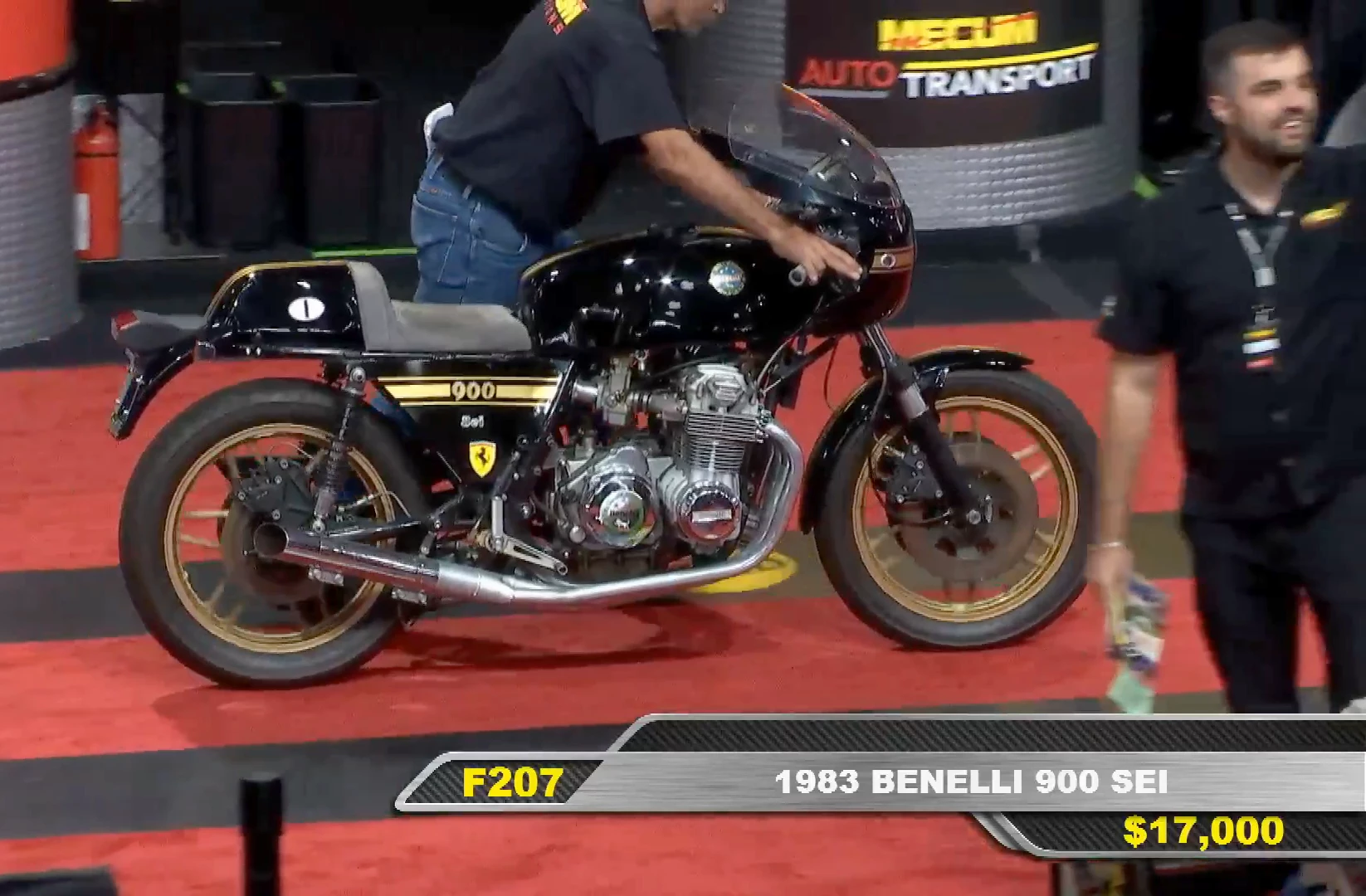 1983 Benelli 900 Sei | High Bid: $17,000 | Estimate: $20,000 - $25,000 | Auctioneer: Mecum | Lot F207 | Auction Description