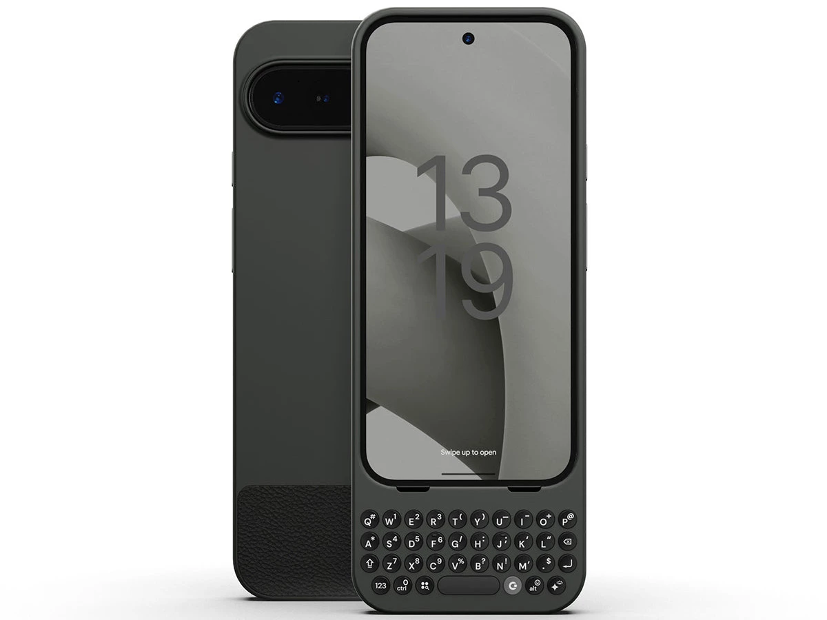All Clicks Android cases will be available in this black-on-black colorway