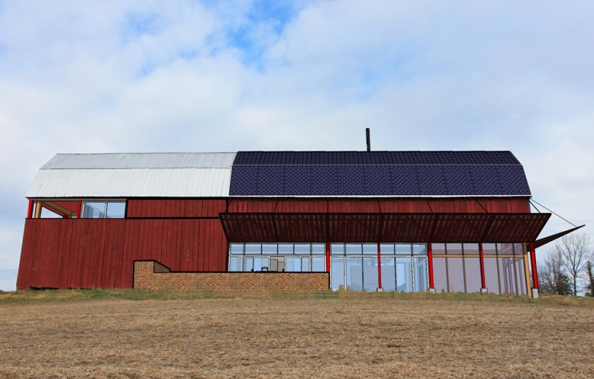 Visualization: Re-Barn converted tobacco barn