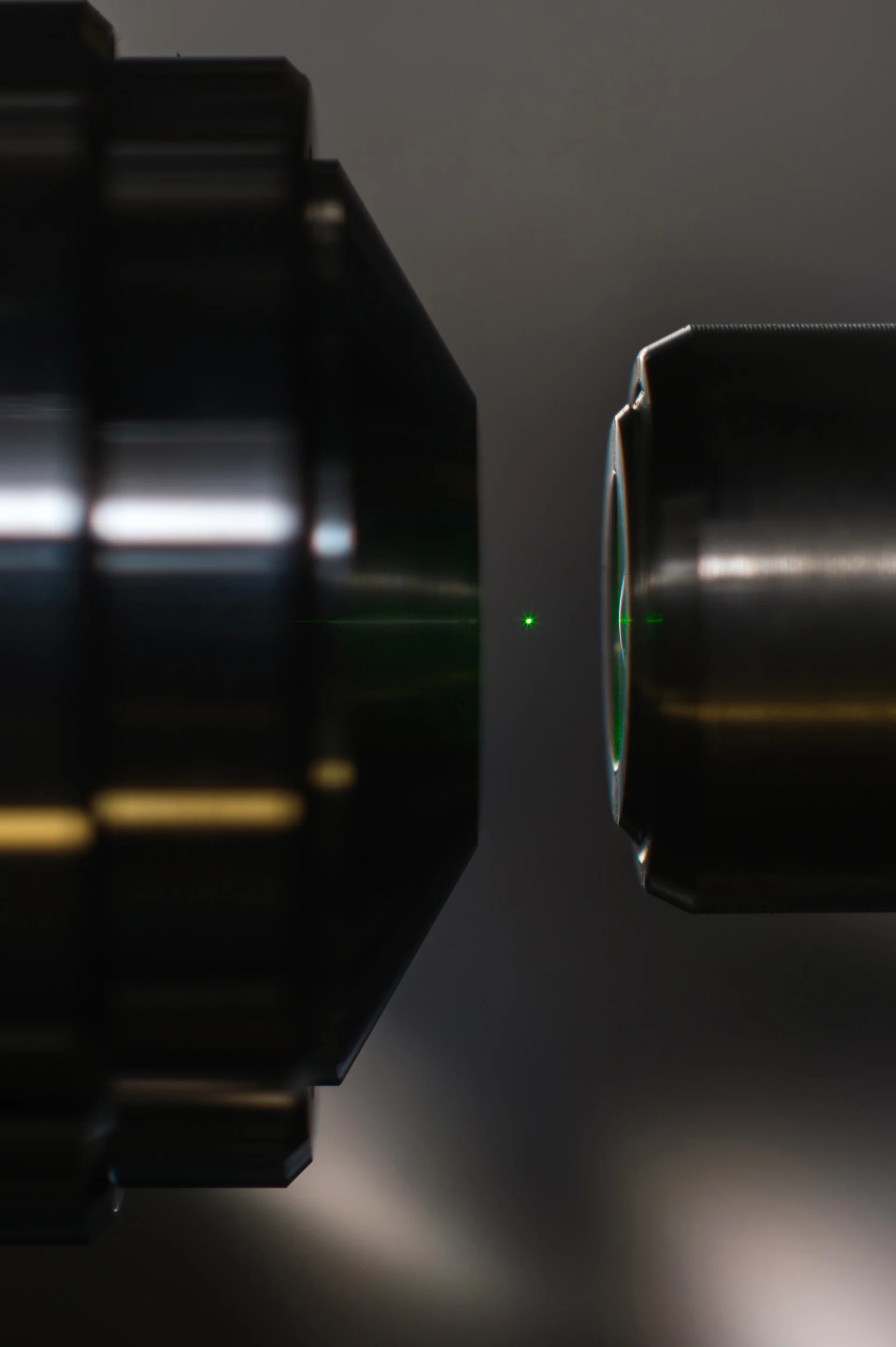 An optically levitated nanodiamond is used to test the physics of quantum mechanics, as well as provide a tool to perform high-sensitivity nanoscale force sensing (Photo: J. Adam Fenster/University of Rochester)