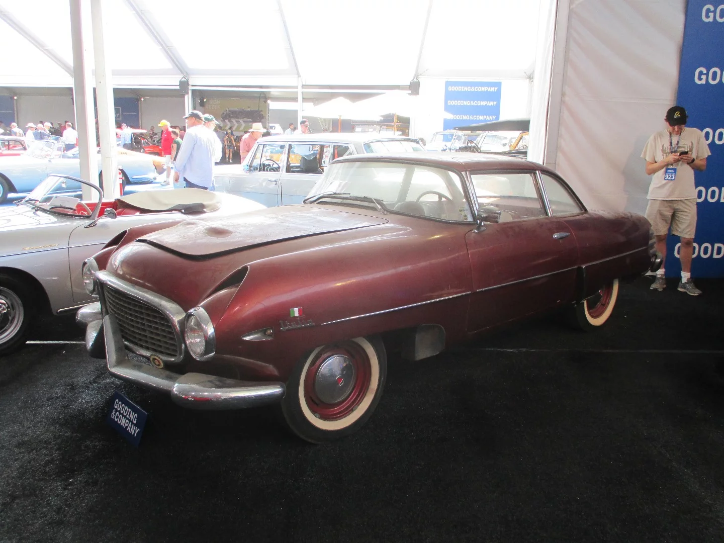1955 Hudson Italia at The Gooding Sale