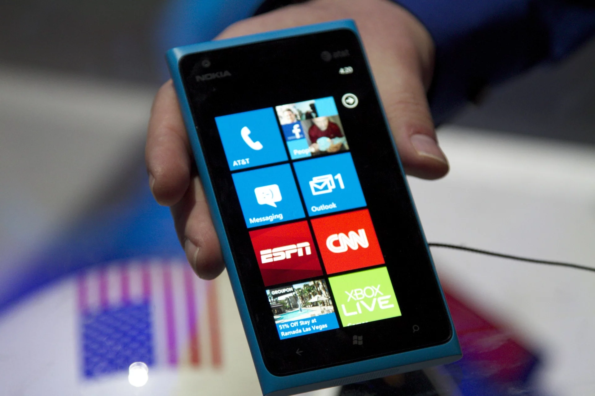 The Nokia Lumia 900 will launch exclusively through AT&T in the "coming months"