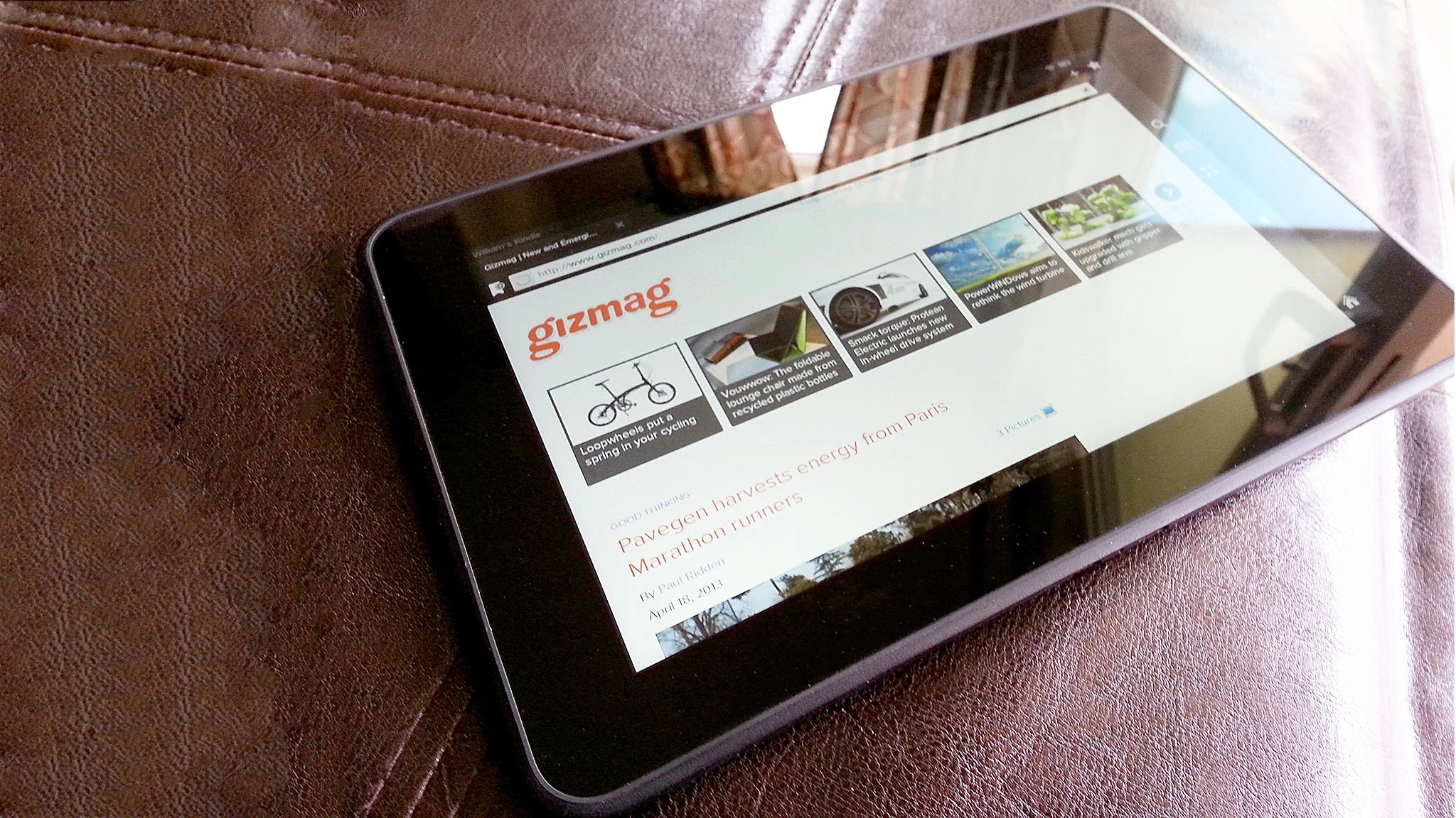 Gizmag reviews the Kindle Fire HD 8.9"