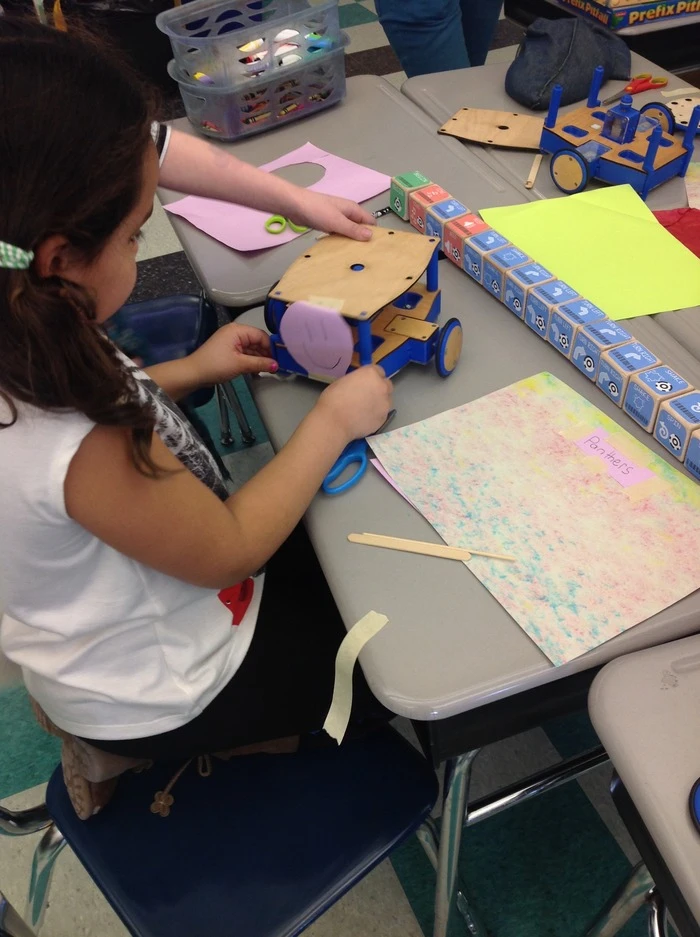 Kibo appeals to children interested in technology and gadgetry, and also taps into arty types and those who enjoy making things using their hands