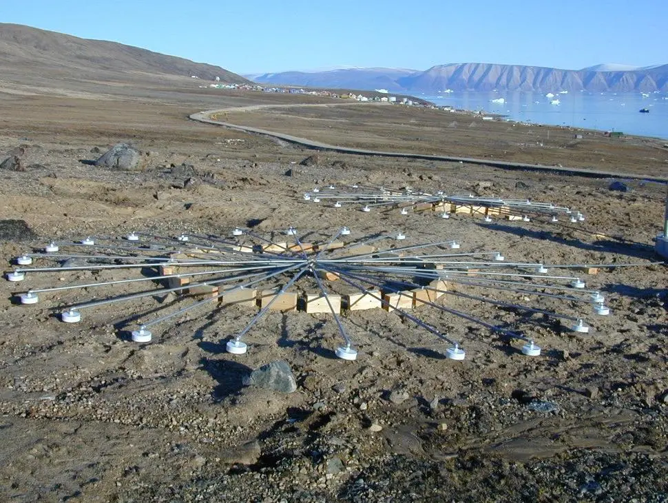 Infrasound monitoring station in Qaanaaq, Greenland