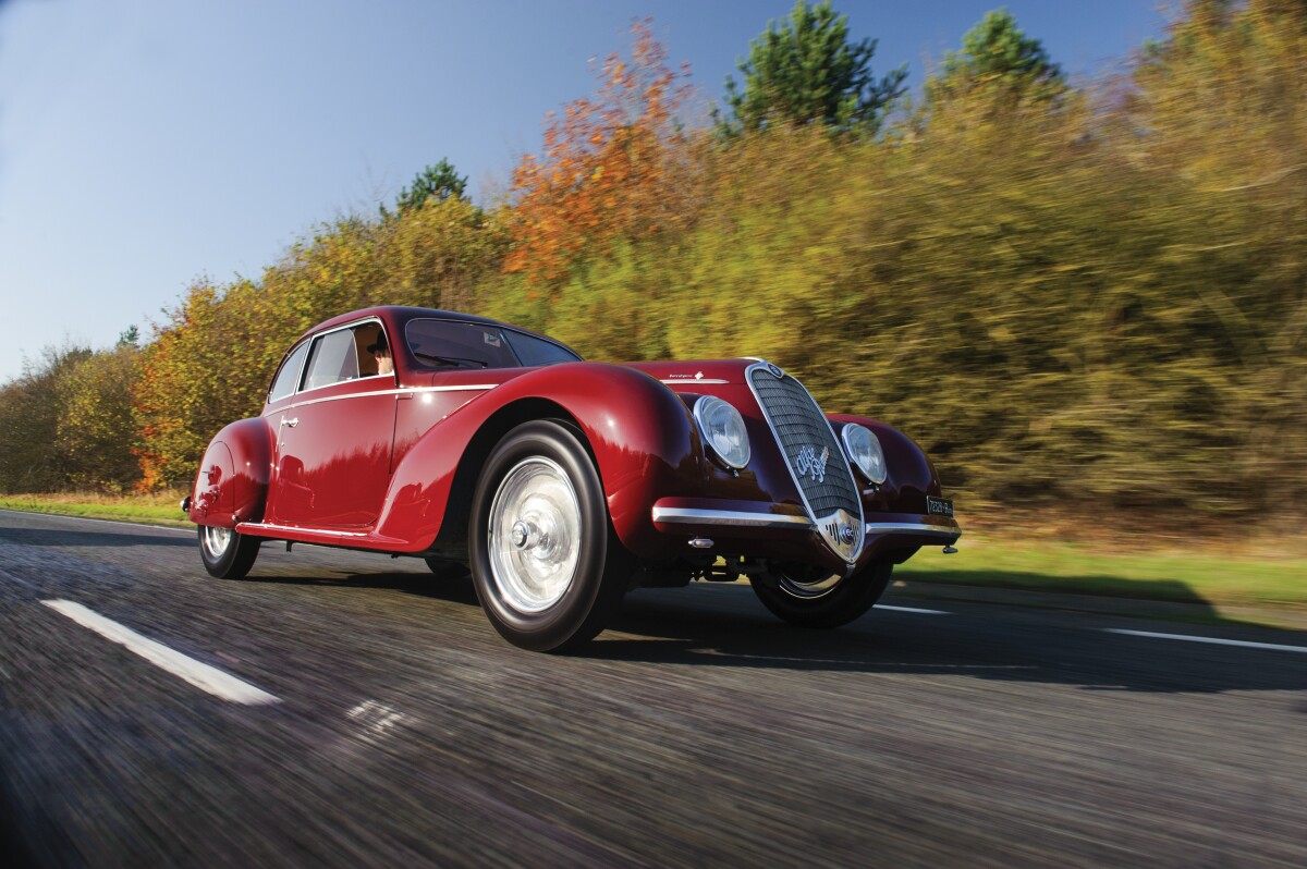 1939 Alfa Romeo 6C 2500 Sport by Touring (€1,900,000 - €2,400,000) (Photo: Simon Clay/RM Auctions)