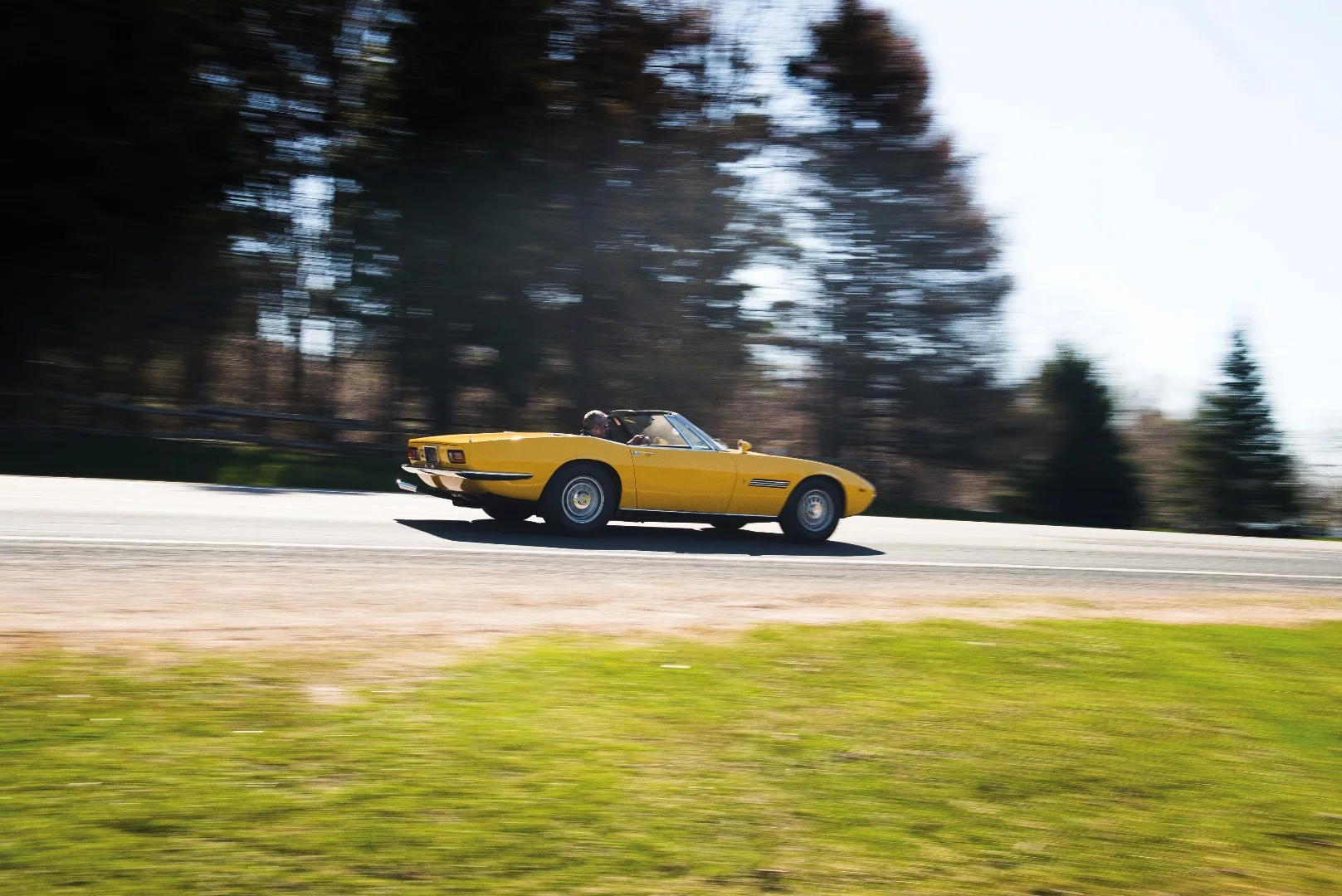 This 1968 Maserati Ghibli Spyder Prototype by Ghia is estimated to sell for between $1,200,000 and $1,800,000