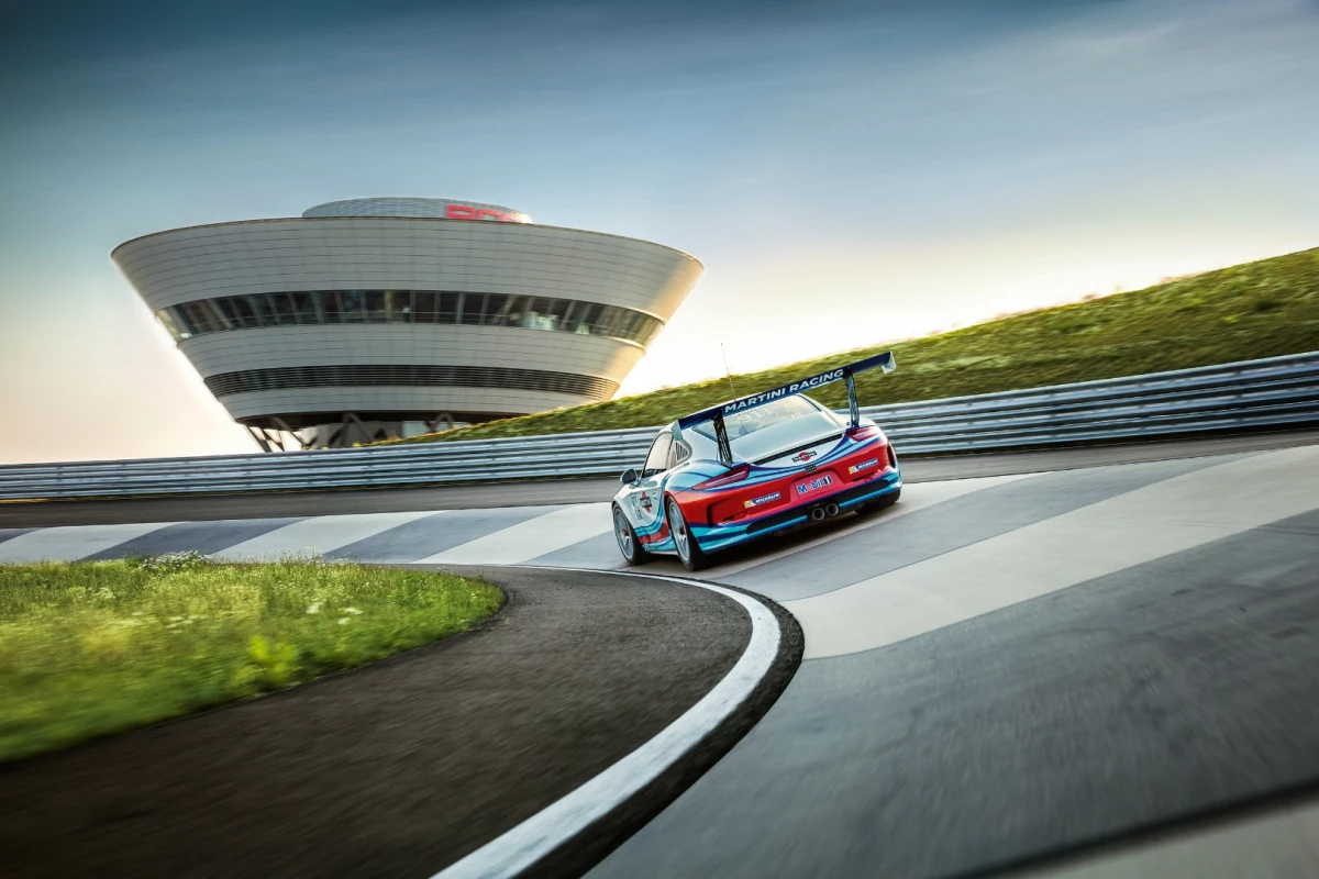 Porsche's immaculate on-road circuit at Leipzig looks like an absolute beauty