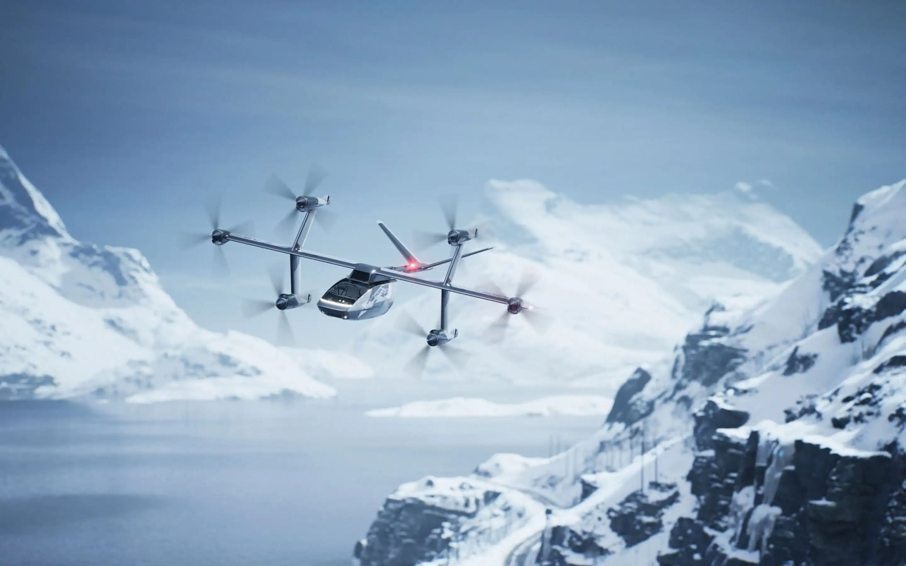 Eva Vtol Modular eVTOL prototype shows off swappable pods and ground robot