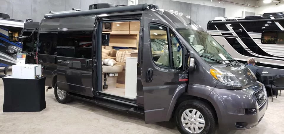 The Thor Motor Coach Sequence concept on show at RVX