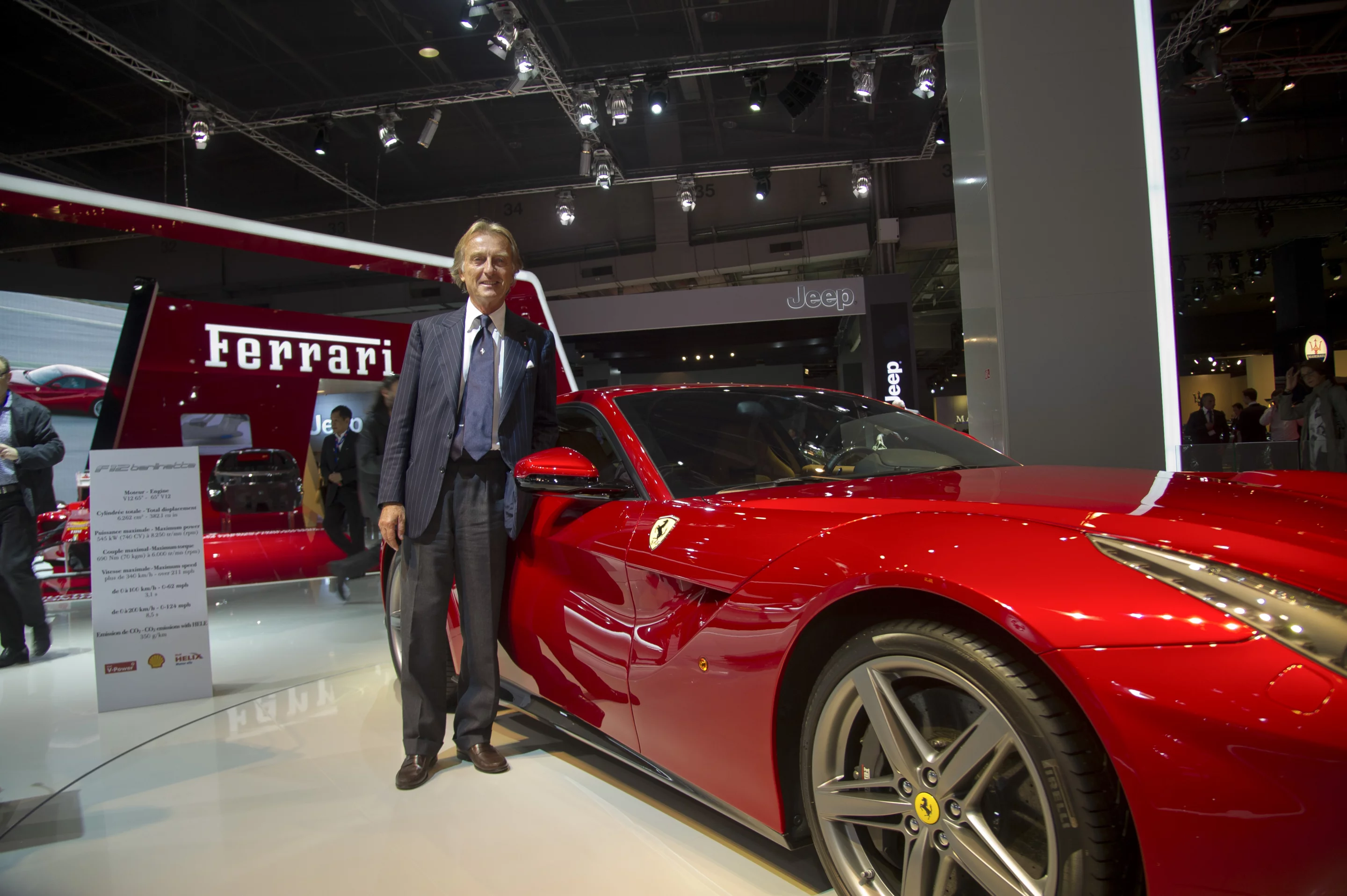 Ferrari at the 2012 Paris Motor Show