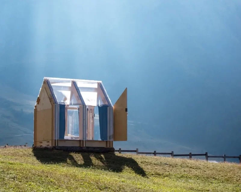The Immerso glamping experience is nomadic in nature and is designed to travel to different destinations