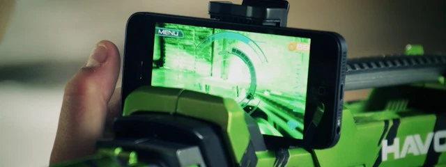 Tek Recon's night vision mode